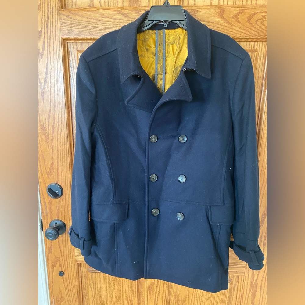 Ted Baker Navy Peacoat Men’s 7 - 3XL - US 95 - Moose Lining